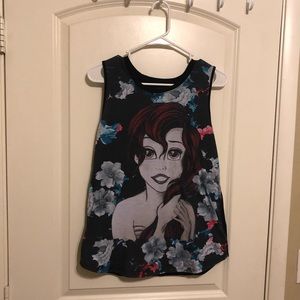 The little mermaid tank top